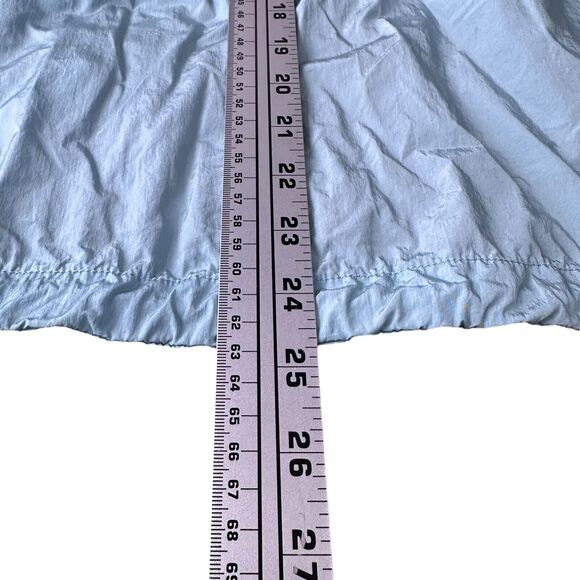 Free People FP Movement On The Rise Windbreaker Crop Jacket Women’s Small Blue - Picture 9 of 9